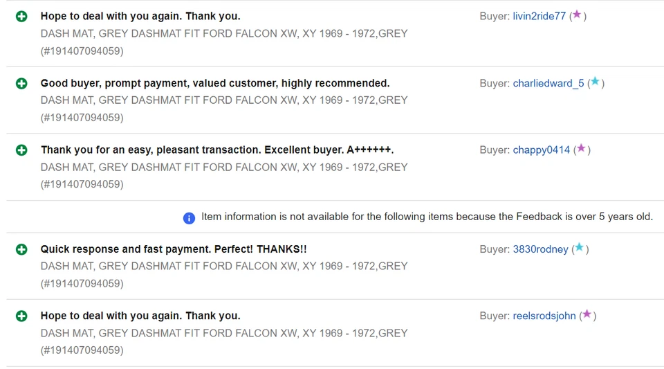 ALFOMBRILLA DE TABLERO GRIS OSCURO, ALFOMBRILLA DE TABLERO, CUBIERTA DE SALPICADERO PARA FORD FALCON XW, XY 1969-1972 Foto 2 de 2