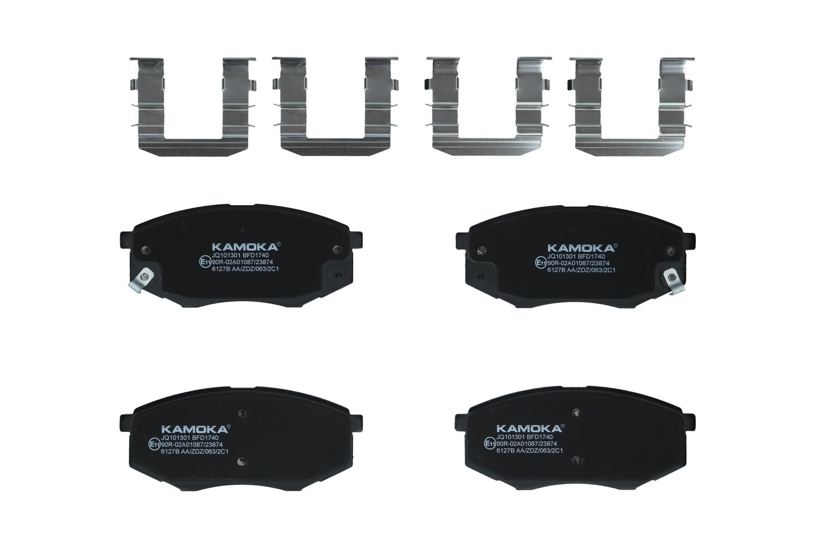 Fits KAMOKA UK�ADY HAMULCOWE JQ101301 HAM PADS. BEFORE. KIA VENGA 10' ⭐UK Stock⭐