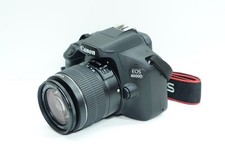 Canon EOS 4000D 18MP Obiettivo 18-55mm III SD 8GB - 867 SCATTI - GARANZIA 1 ANNO