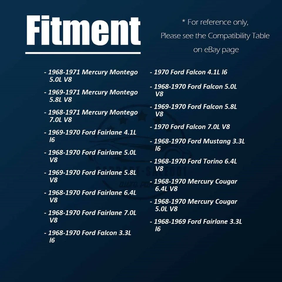 Brazo de control inferior delantero con rótula 2x para Ford Torino 4,1 L 1969-1971 Foto 4 de 4