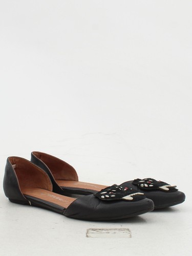 Jeffrey Campbell Women's Flat Shoes UK 5.5 Black Animal Print 100% Other Ballet - Picture 4 of 8