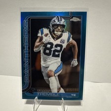 2025 Topps Chrome Tommy Tremble Aqua Wave Refractor /199 Panthers #44