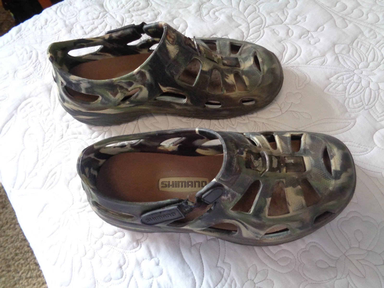 Shimano Camo Fishing Shoes/Sandles Men`s 11
Opens in a new window or tab