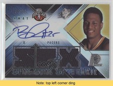2008-09 SPx SPx Rookie Away /99 Brandon Rush #130 Auto READ 0af