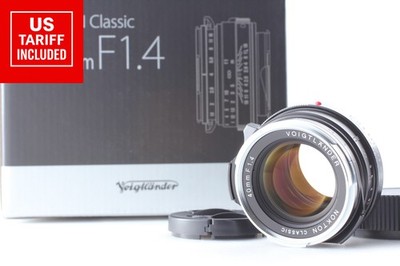 【Unused in Box】 Voigtlander Nokton Classic 40mm f/1.4 MC VM Leica M From JAPAN