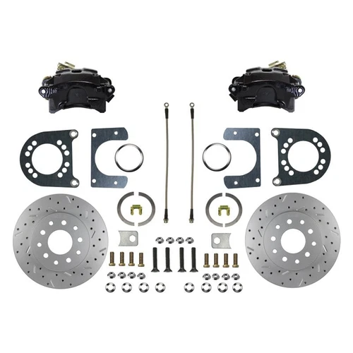 For Ford Mustang 64-73 Drilled & Slotted Rear Disc Brake Conversion Kit