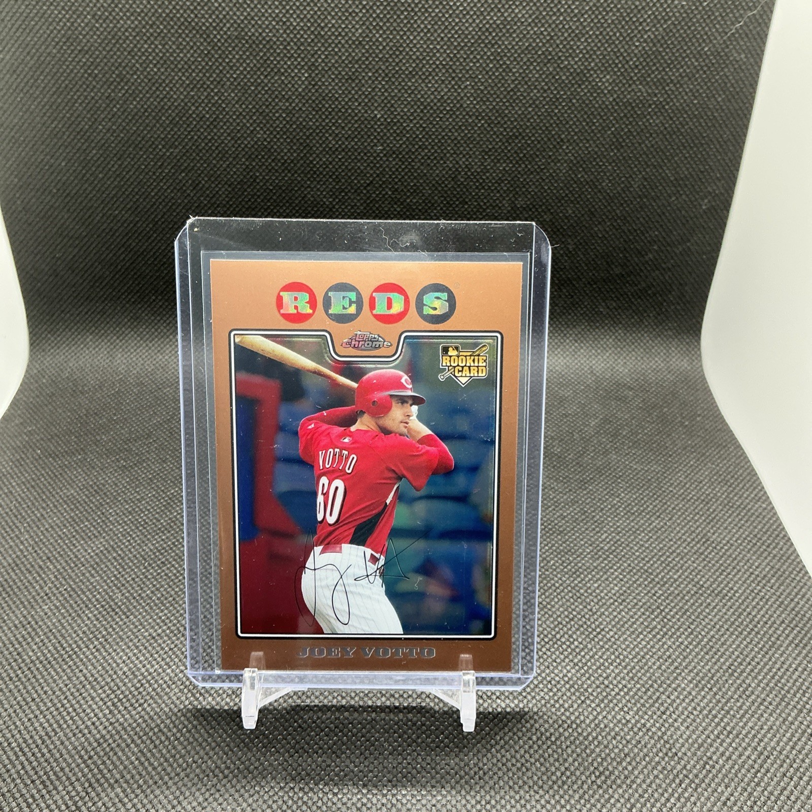 2008 Topps Chrome Copper Refractors 177/599 Joey Votto #196 Rookie