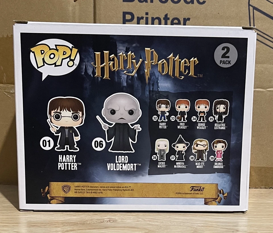 Harry Potter / Lord Voldemort (Paquete de 2) ~ Vinilo Funko Pop Foto 3 de 4
