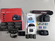 Canon EOS 30D DSLR Camera + EF-S 17-85mm IS USM Lens Boxed Full Kit Extras
