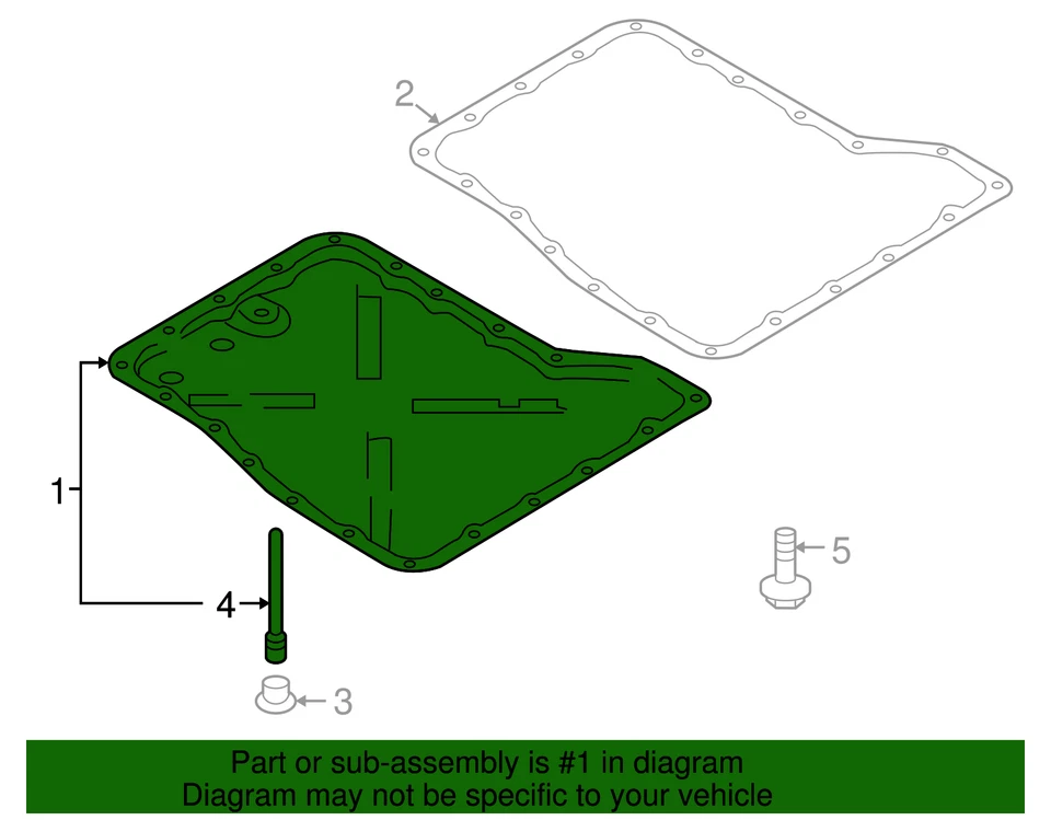 Nissan GT-R 2011-2024 genuino - Pan de transmisión 31390-6AV0A Foto 2 de 2