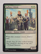 MAGIC THE GATHERING C 0129 GALLANT CITIZEN 