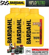 Cutting 3 OIL [BARDAHL] XTC 10w50 + FILTER Honda CBR 500 R 2016 2017 2018
