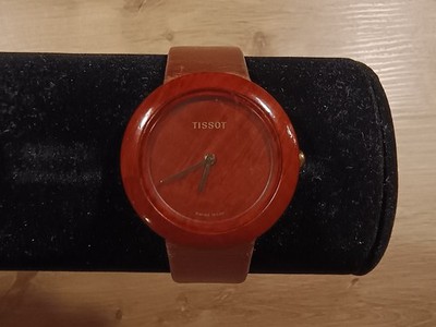 Tissot Woodwatch Wood Watch W150 Armbanduhr Retro 80er