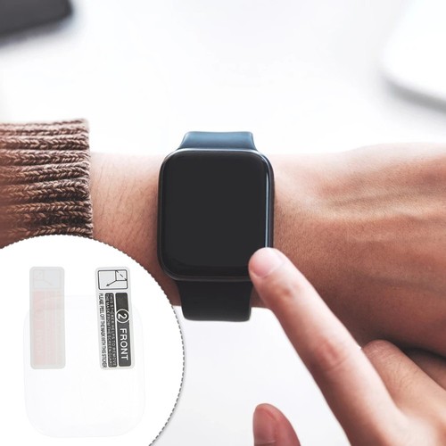 4 Pcs „Softfilm“ Ansehen Schützende Uhrenfolien SmartWatch -Bildschirmschutz - 第 10/12 張圖片