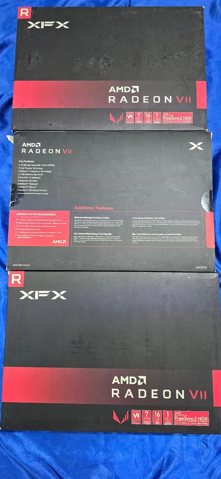 Pre-Owned XFX AMD Radeon VII 16GB HBM2 PCI-E Graphics Card GPU VR Gaming VRAM - Image 2 of 4