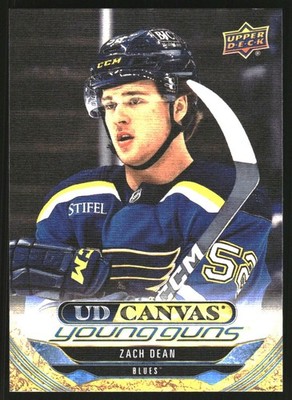 2024-25 Upper Deck UD Canvas #C109 Zach Dean YG - HKY