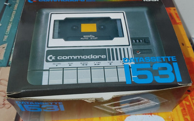 Commodore Plus +4/ 16 Datasette 1531 (Tapedrive, Tape, Manual) works in OVP 0311
