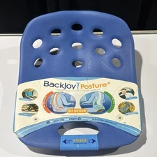 BackJoy SitSmart Posture Plus Support Seat – Blue – New