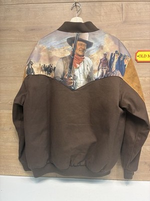 Seltene Bradford Exchange John Wayne The Duke Bomberjacke Herren 