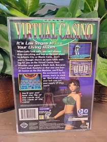 Sega Saturn Virtual Casino CIB TESTED & WORKS. GREAT CONDITION.
