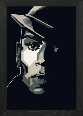 Mos Def Hip Hop Gerahmtes Wandbild Poster Leinwanddruck Bild