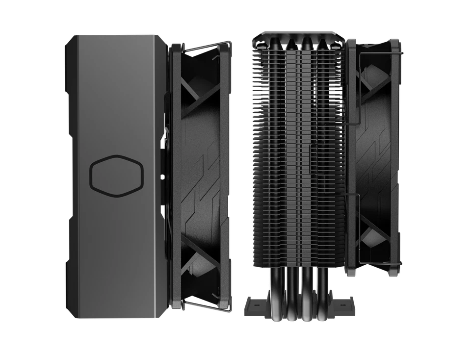 Cooler Master Hyper 212 Black CPU Air Cooler, SickleFlow 120mm Fan, Aluminum Top - Image 4 of 4