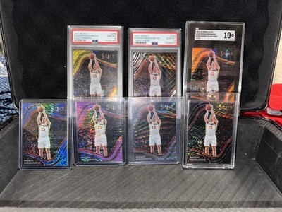 2020-21 Panini Select  Bogdan Bogdanovic 1/1 /zebra /elephant /10 /20 + PSA 10