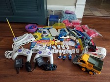 Rokenbok System Lot Vehicles Dump Truck  Skip Loader Figures Accessories