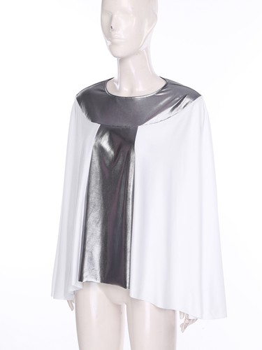 Mantello donna casual mantello pullover top lode sciarpa liturgica culto lacca - Foto 14 di 60