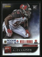 2016 Score #8 Kwon Alexander Pepsi Rookie of the Week/Year