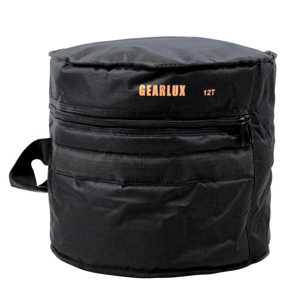 Juego de bolsa de batería Gearlux de 5 piezas para Tom de 10", Tom de 12", Tom de 14", Caja de 14" y 22" B Foto 2 de 4