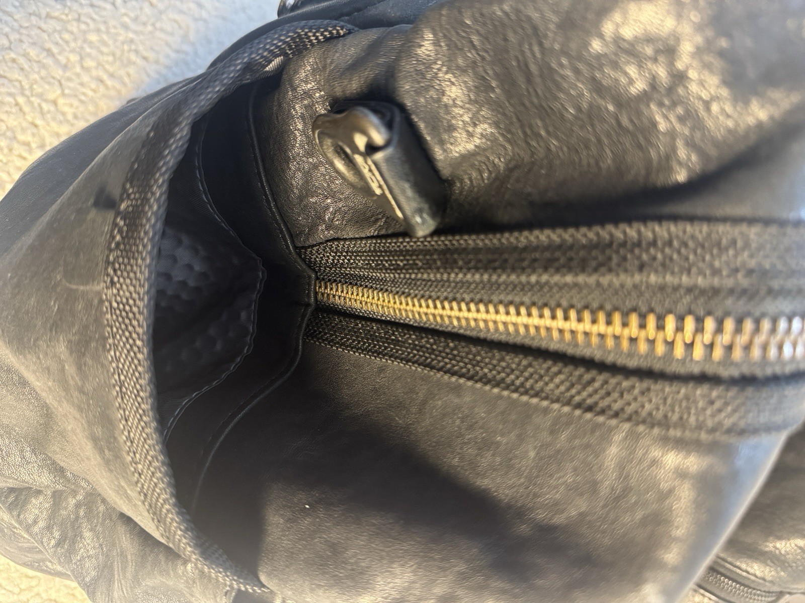 Tumi “Everett” Essential Tote – Black Distressed … - image 10