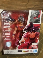 S.H. Figuarts SON GOKU Dragon Ball Z Super Bandai TAMASHI Damaged Box