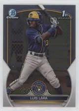 2023 Bowman Chrome Prospects Luis Lara #BCP-100 6u5