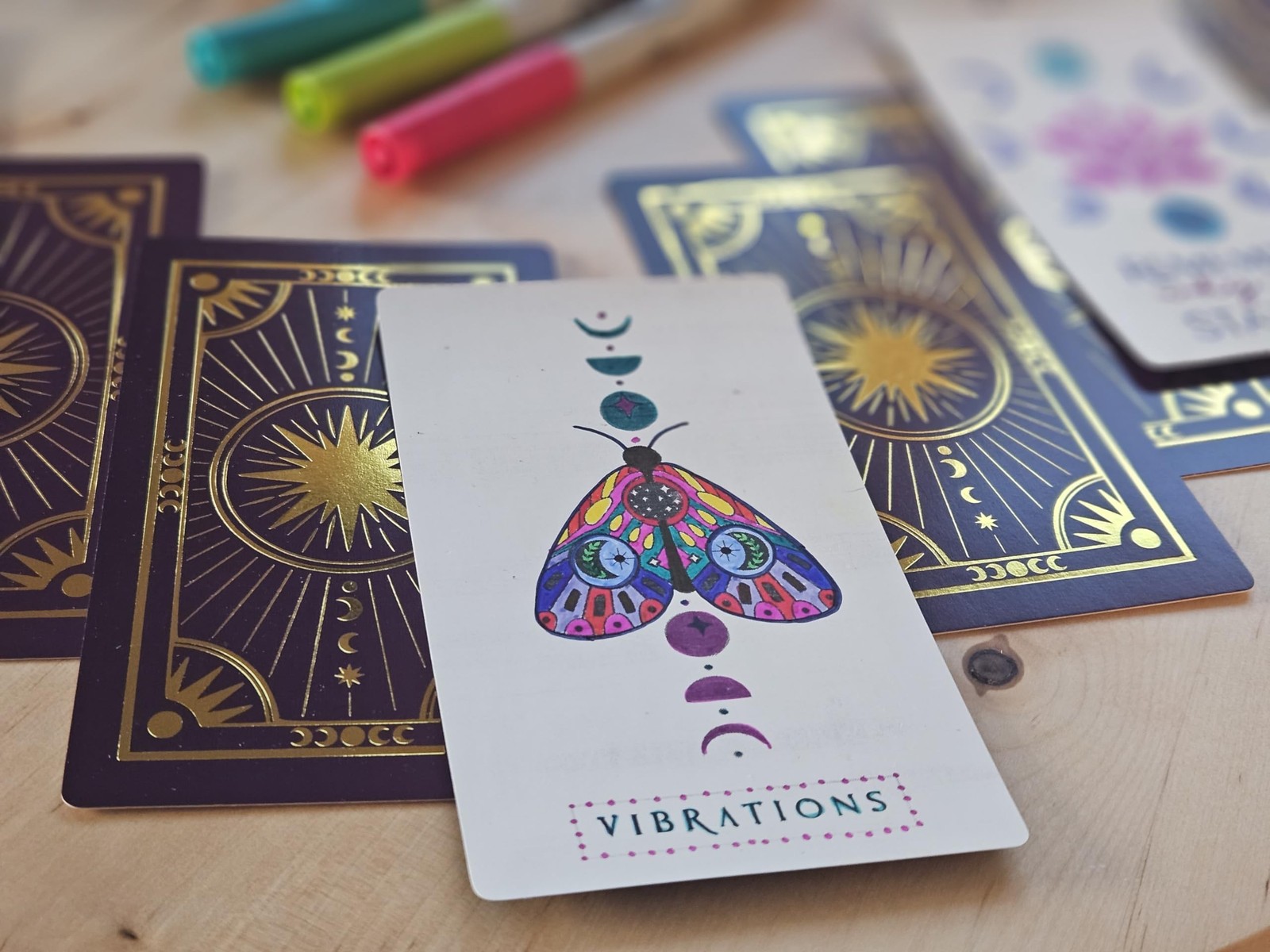 Create Your Own Oracle Cards - DIY Blank Tarot Cards - Deck of 80 Blank Oracl...