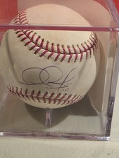 Adam Jones #10 ORIOLES HALL OF FAMER autographed baseball