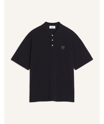 Maison Kitsune Bold Fox Head Oversized Polo T-Shirt 156801524