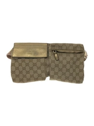 Sac GUCCI taille toile 28566 W poche toile GG