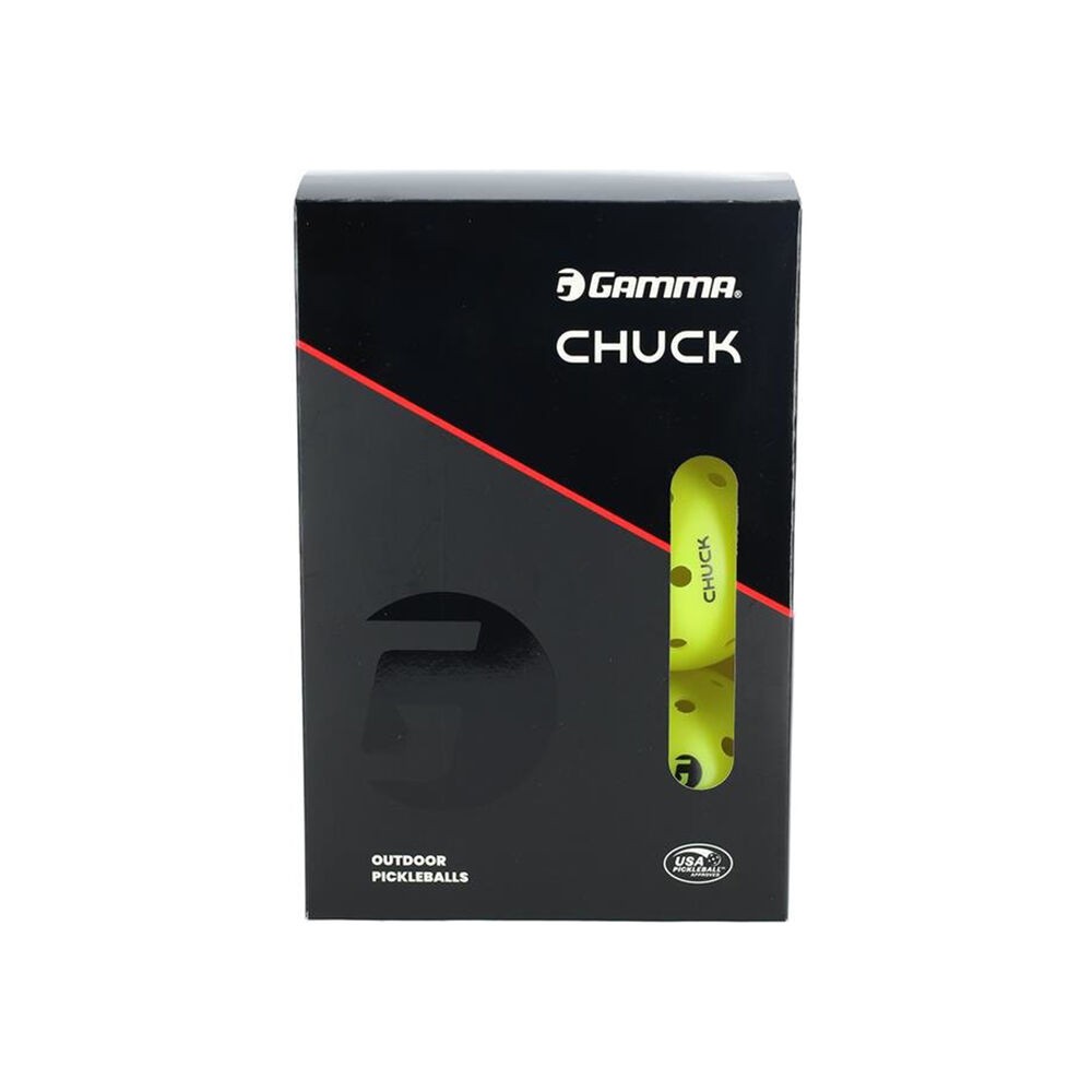 Открытый мяч Gamma Gamma Pickleball Chuck 6Er-Pack для тенниса NEU 5490₽