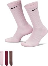 Nike Everyday Plus Crew Socks 3-Pack Size Medium M YTH 5Y-7Y WMN 6-10 MEN 6-8
