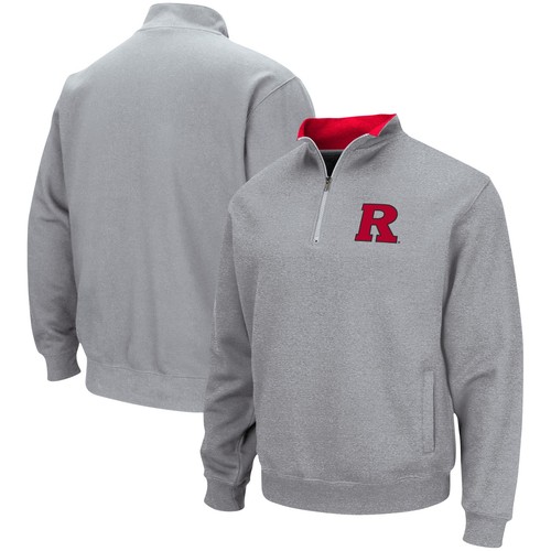 Men's Colosseum Heathered Gray Rutgers Scarlet Knights Tortugas Team Logo