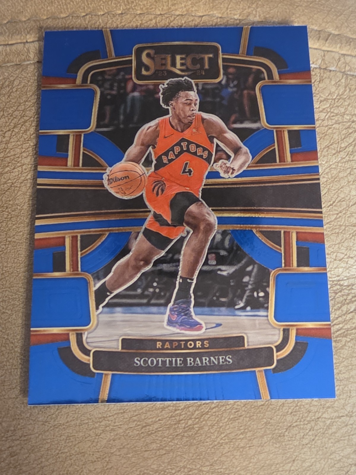 2023-24 Panini Select #54 Scottie Barnes Blue (Retail Base) Toronto Raptors