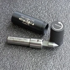 Spring loaded tap guide or tap follower with two sided tip made in USA