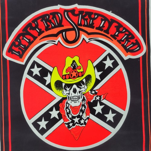 VTG 2005 Lynyrd Skynyrd Blacklight Poster 23"x35" See Pictures - Picture 11 of 18