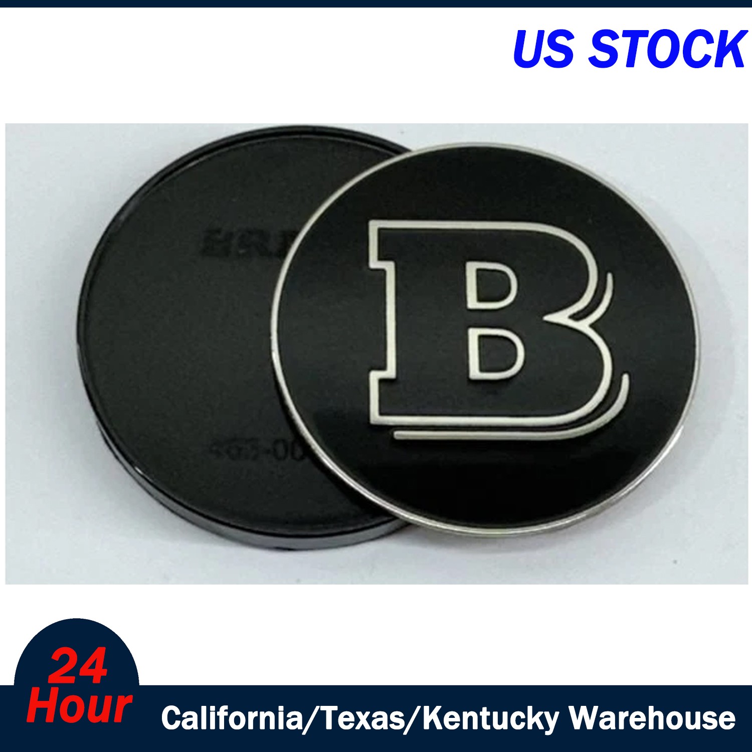 For Mercedes-Benz G-Class W463 W463A W464 Brabus Style Hood Metal Emblem Badge