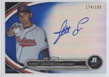 2013 Bowman Platinum Prospects Blue Refractor 174/199 Danny Salazar Auto 3g3