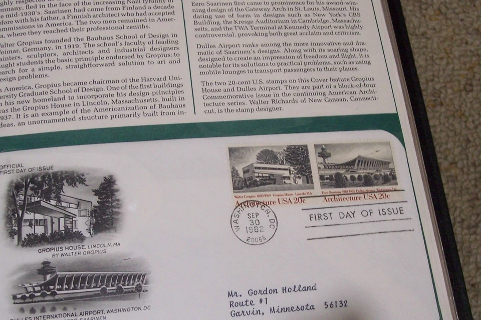 95 First Day Covers From Postal Comm Society 1982 and 1983 - Image 4 of 4