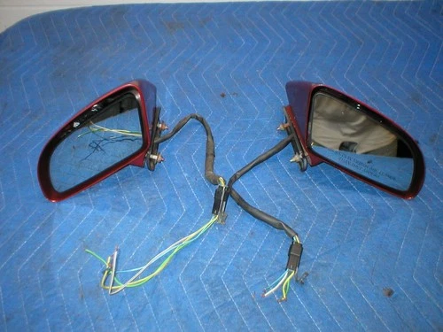 1982-92 Camaro Firebird Side View Power mirrors + Pigtails Left Right BROWN GM