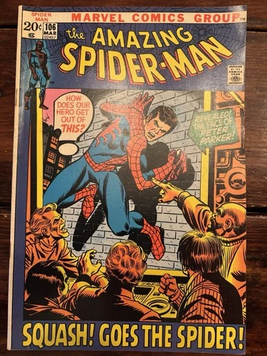 New ListingThe Amazing Spider-Man #106 - Marvel Comics Group MAR 1972