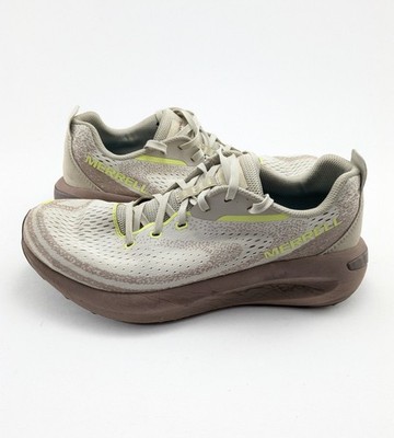 Mens Merrell Morphlite Beige Mesh Athletic Trail Running Shoes J068067 Size 11